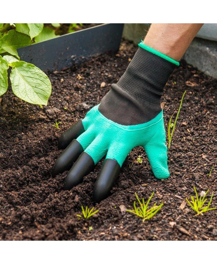 دستکش ناخن دار باغبانی